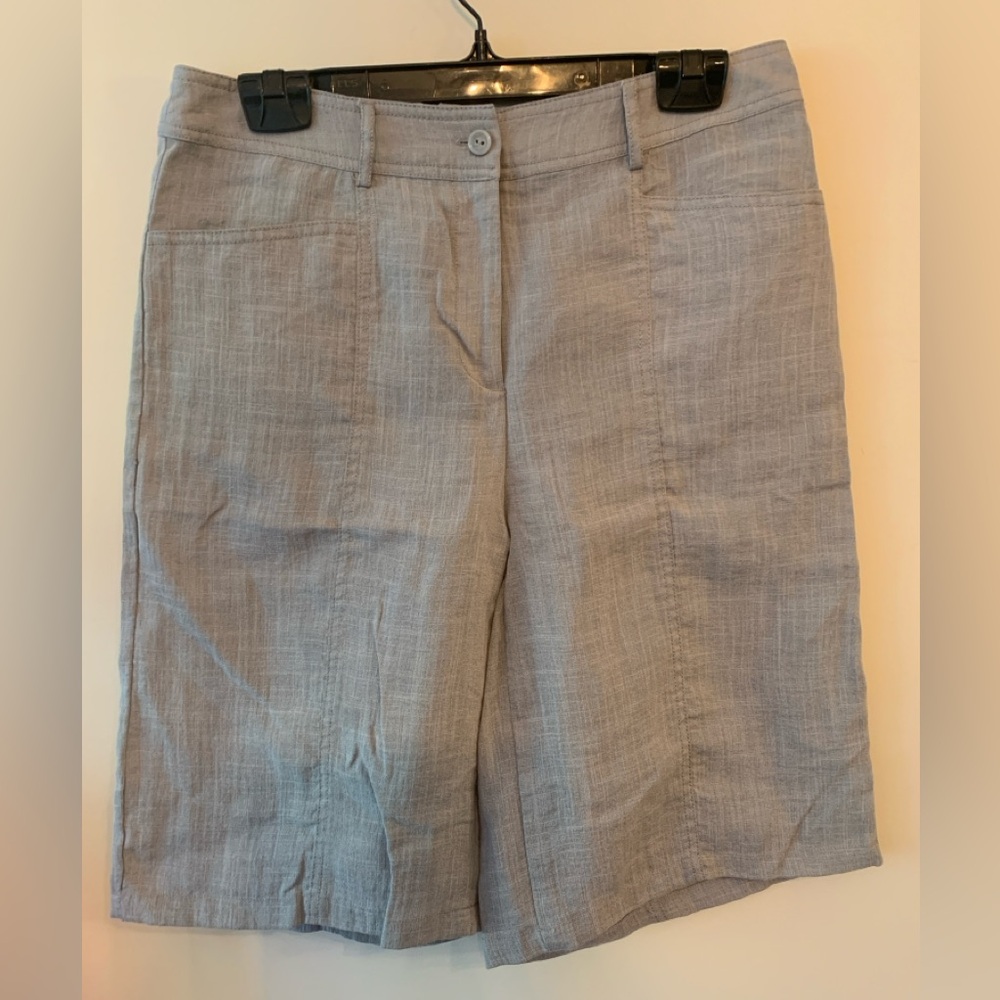 SPANNER Women's Gray Bermuda Shorts